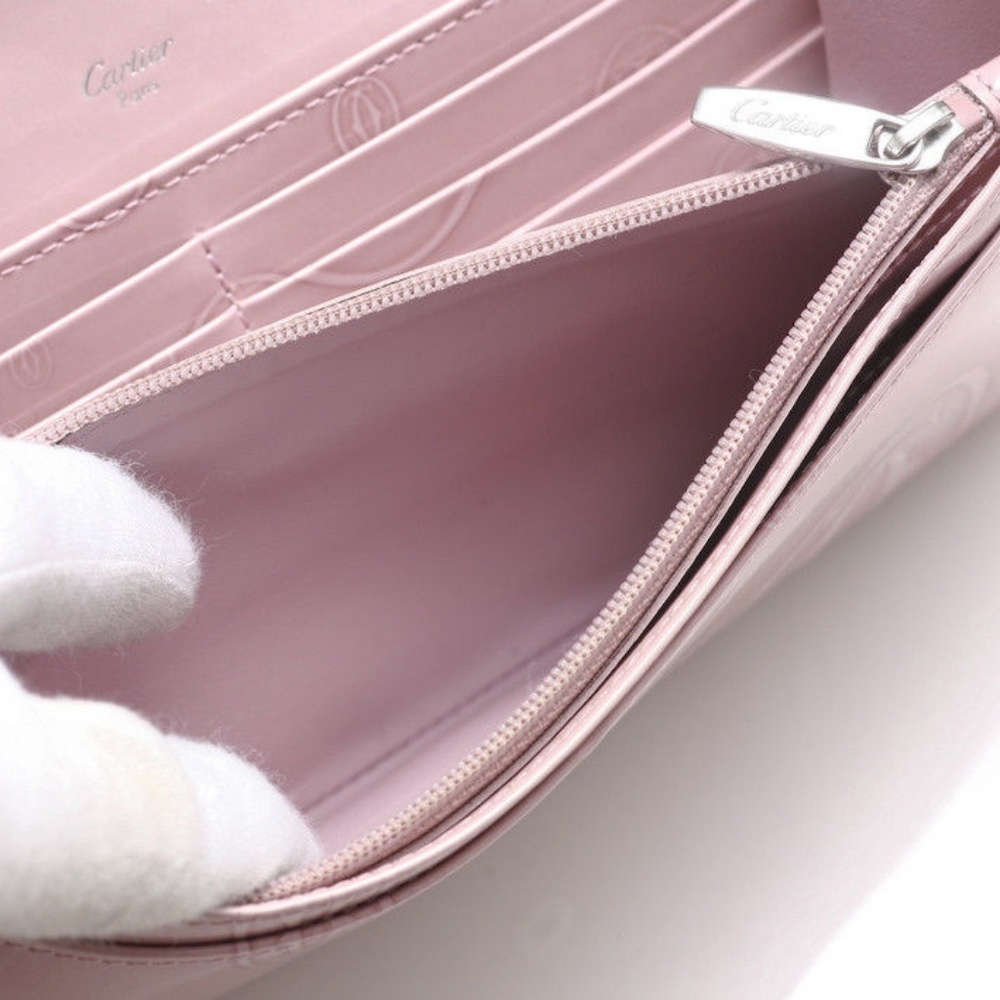 Cartier Happy Birthday Patent Leather Bifold Purse - Picture 4 of 5